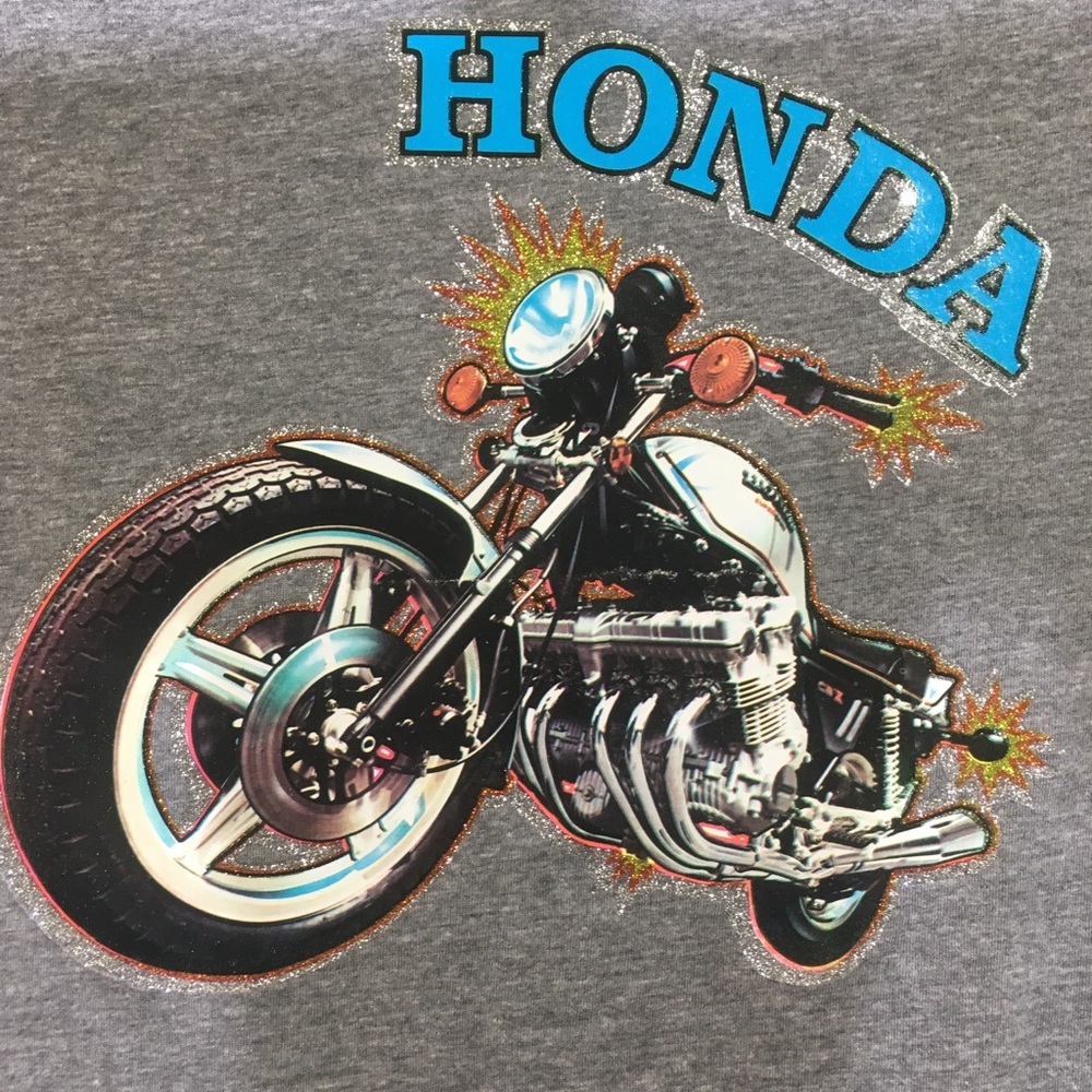 Vintage motorcycle Honda CBX t-shirt heat transfer